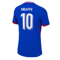 Camiseta Francia Kylian Mbappe #10 Primera Equipación Replica Eurocopa 2024 mangas cortas
